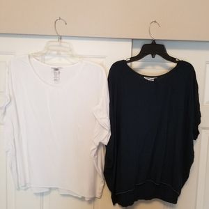 HARD TAIL dark green Scoop boxy tee